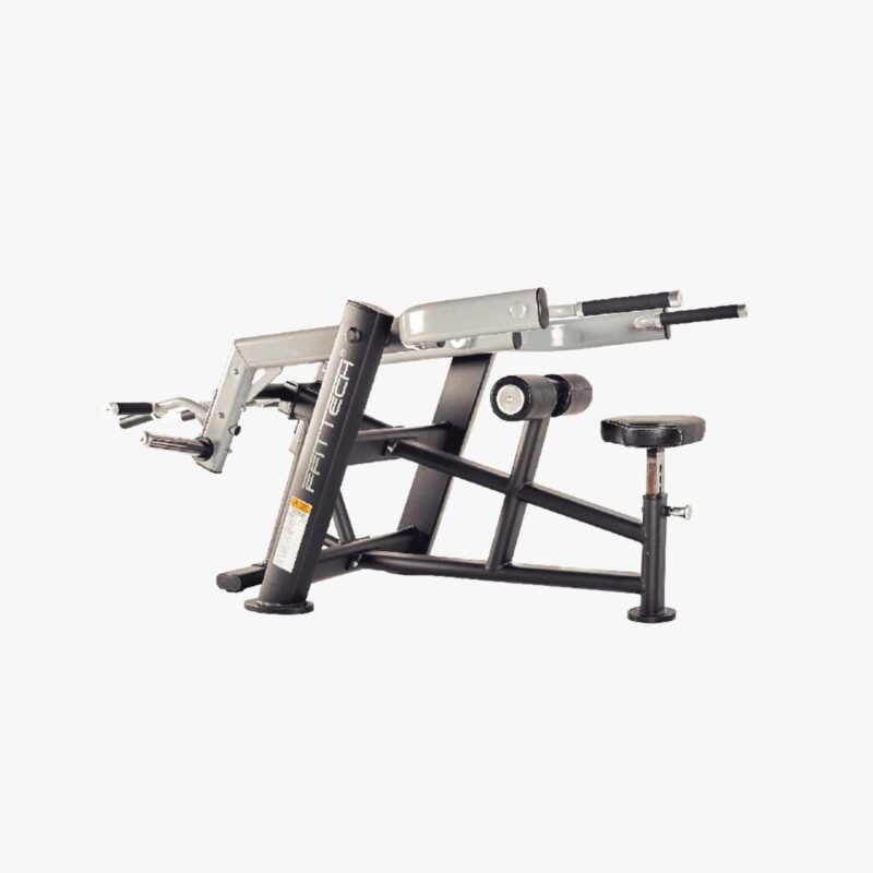 FFITTECH Dual Triceps PL926 – plate-loaded Trizepsgerät mit gepolstertem Sitz, Hebelarmen und Hantelscheibenaufnahme