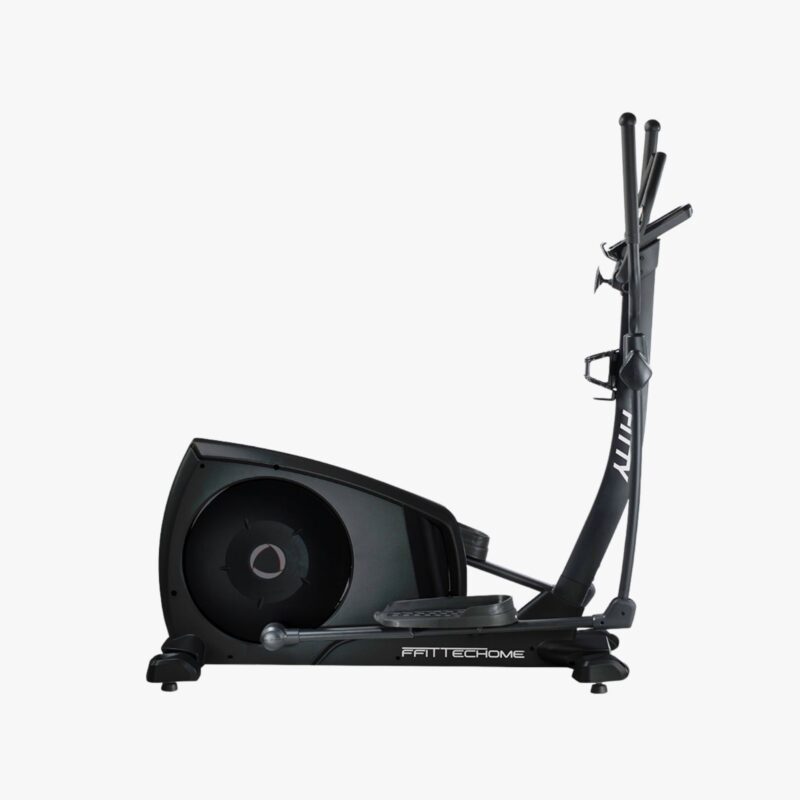 FFITTECH Elliptical FITTY FY-E – Crosstrainer mit LCD-Konsole sowie Smartphone- und Tablet-Halterung