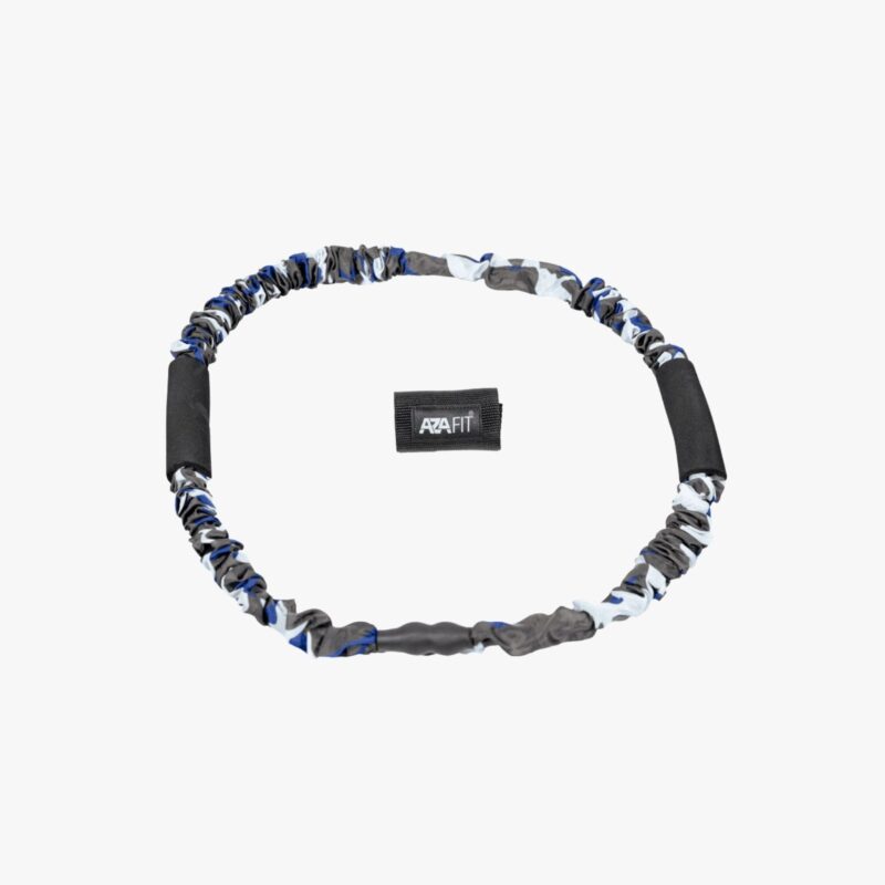 Aza Fit Expanding Band A038-EXP9KG – schwarz-blaues Trainingsband mit Griffbereichen in 9-kg-Ausführung