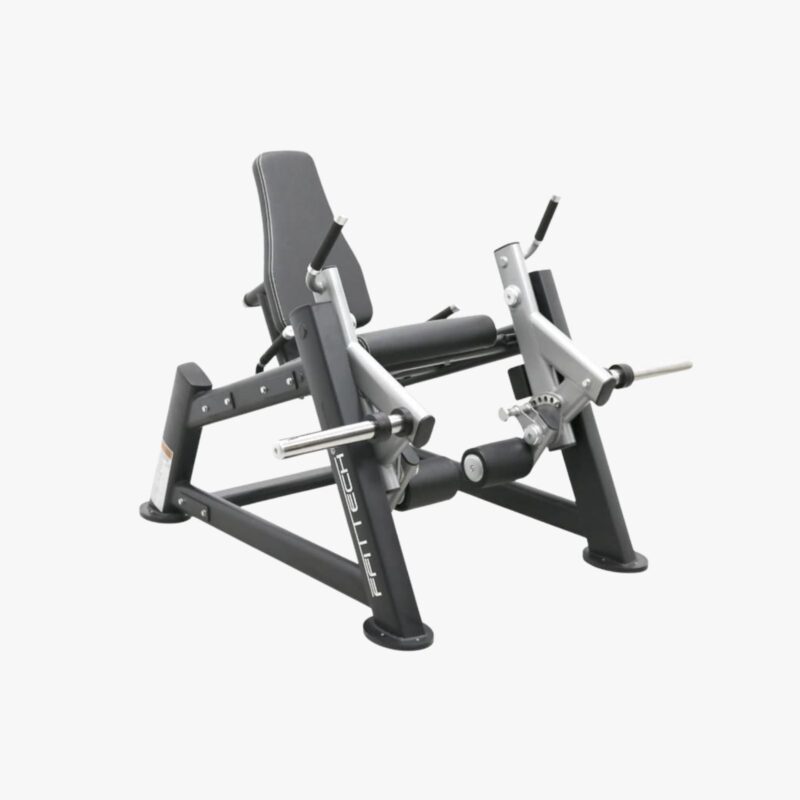 FFITTECH Leg Extension PL965 – plate-loaded Beinstrecker mit gepolstertem Sitz, Rückenlehne und Beinpolstern