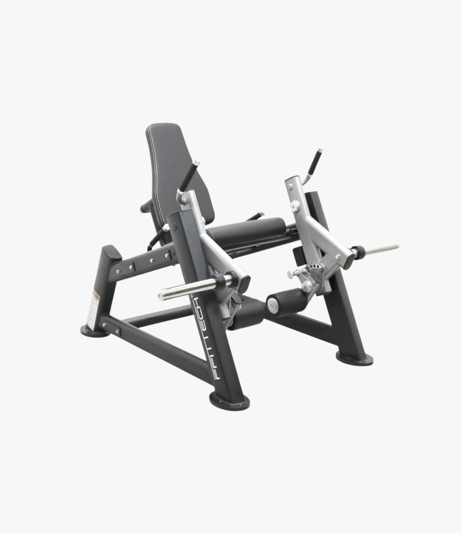 FFITTECH Leg Extension PL965 – plate-loaded Beinstrecker mit gepolstertem Sitz, Rückenlehne und Beinpolstern