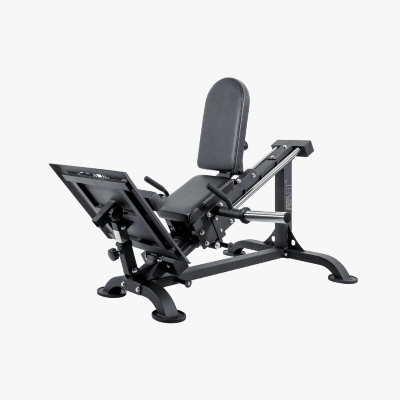 Aza Fit Leg Press AZLLP61 – Beinpresse mit gepolsterter Sitz- und Rückenfläche, Fußplatte und Hantelscheibenaufnahme