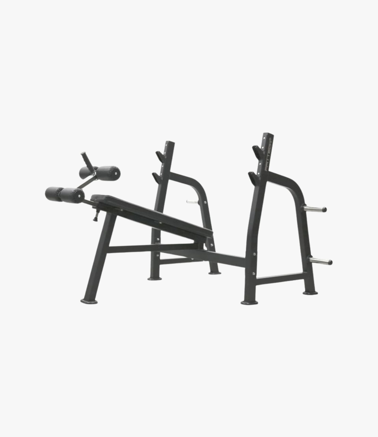 FFITTECH Olympic Decline Bench PG06 mit Negativbank und Langhantelablage