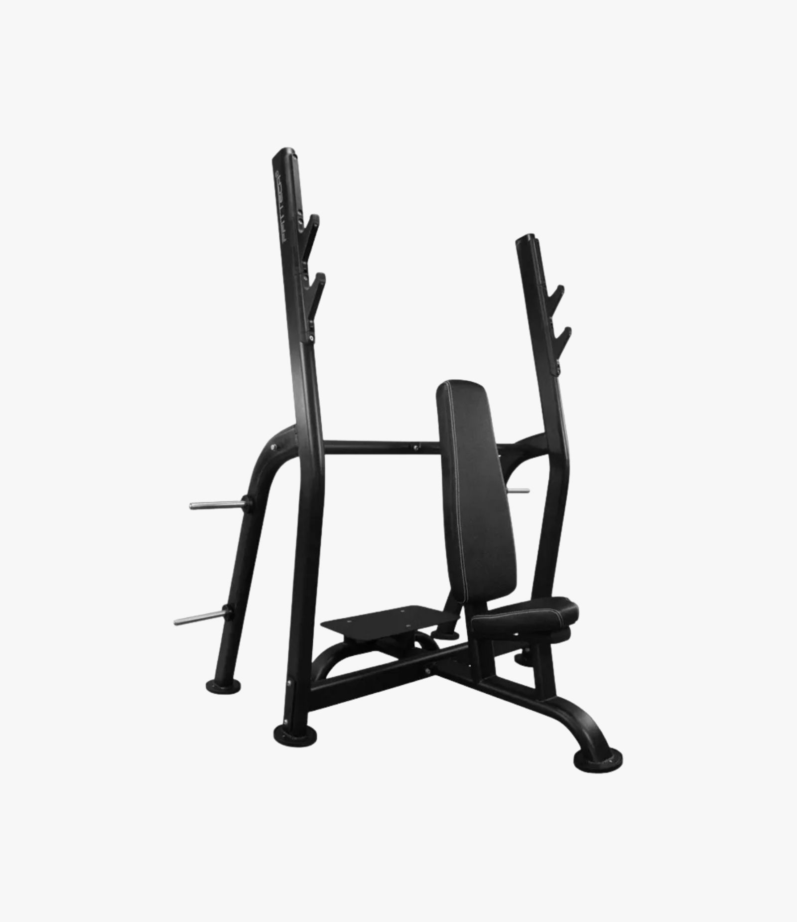 FFITTECH Olympic Shoulder Bench FS08B Schulterdrückbank mit Langhantelablage