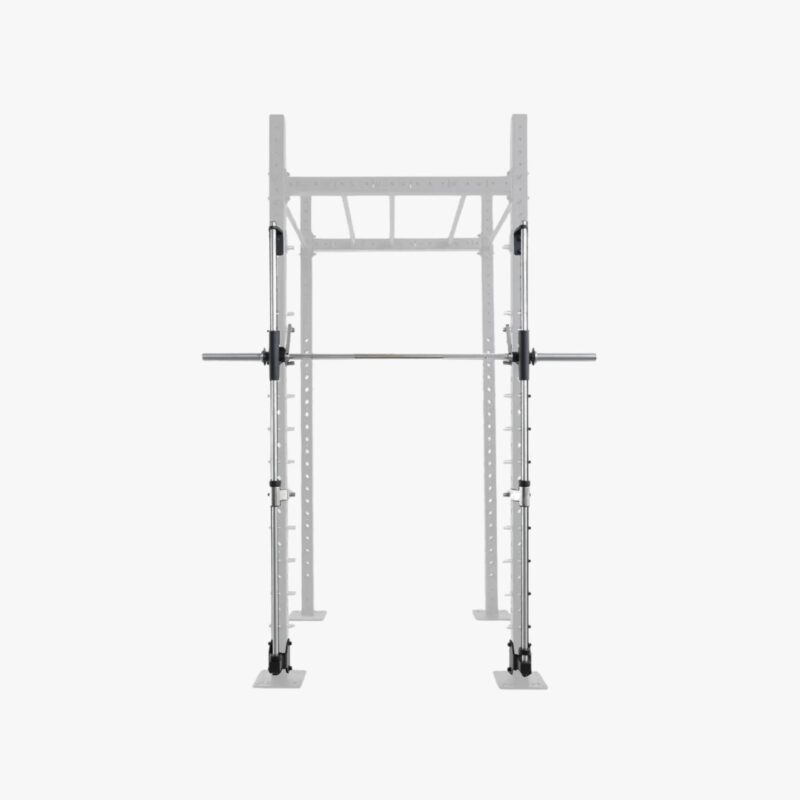Aza Fit Smith Machine Cage CF21SM – Smith-Machine-Cage aus Stahl mit geführter Langhantel für Kraft- und Langhanteltraining