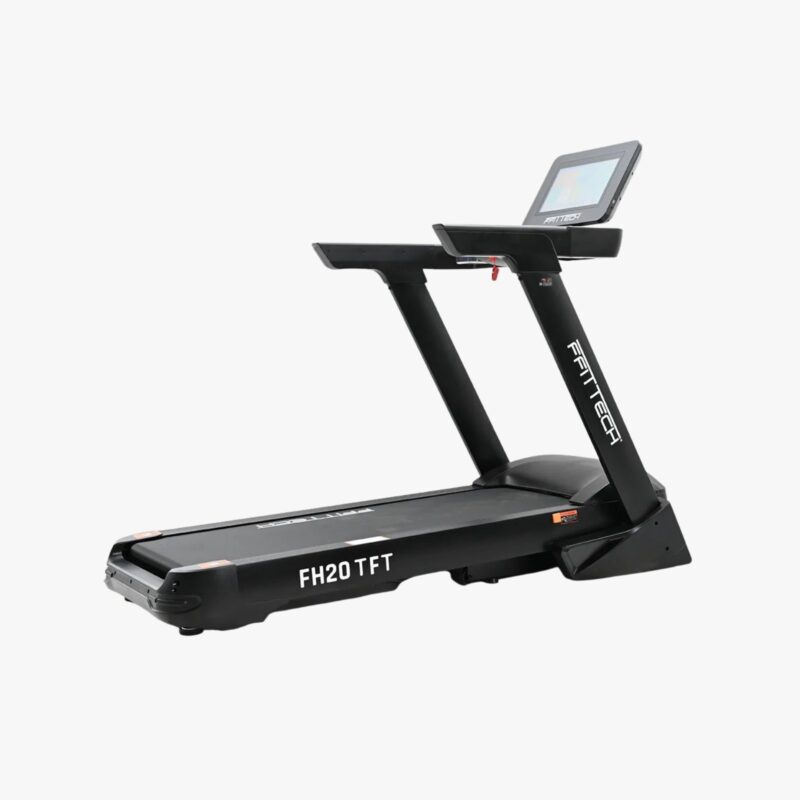 FFITTECH Treadmill FH20-TV – klappbares Laufband mit Touchscreen, TV- und Internetfunktionen für private und semi-professionelle Trainingsbereiche