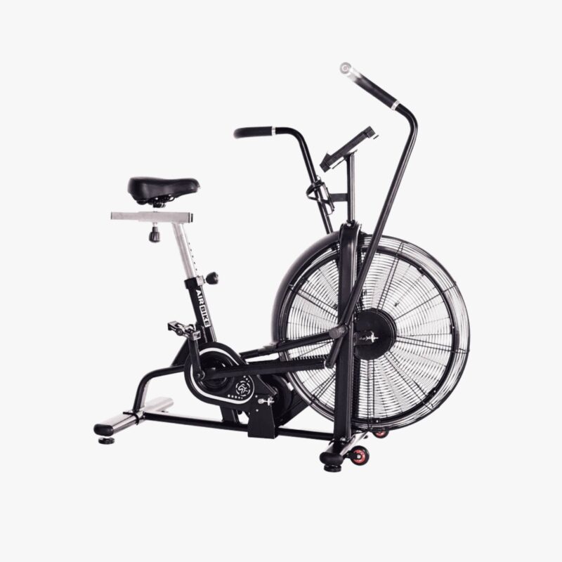 Aza Fit Air Bike Semi-Professional AIRBIKE-2 – Air Bike mit automatischem Generator-Widerstandssystem, Riemenantrieb und maximal 160 kg Benutzergewicht
