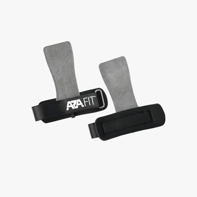 Aza Fit Anti Slip Hand Grip AZA339 – Trainingsgriffe aus Rindsleder und Neopren im 2er-Set