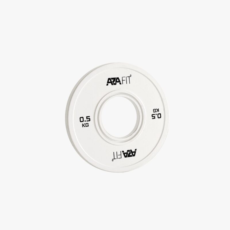 AZA Fit Bumper Plates 0.5kg BP0.5 – Langhantel- oder Gewichtsequipment
