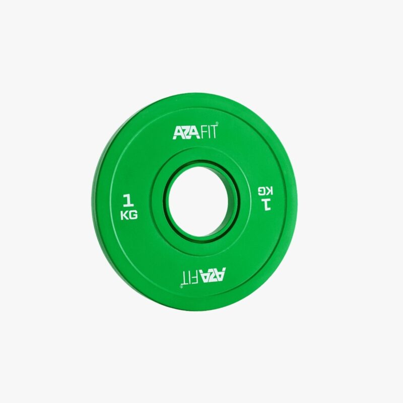 AZA Fit Bumper Plates 1kg BP1 – Langhantel- oder Gewichtsequipment
