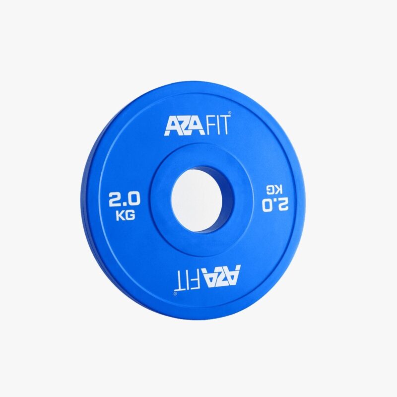 AZA Fit Bumper Plates 2kg BP2 – Langhantel- oder Gewichtsequipment