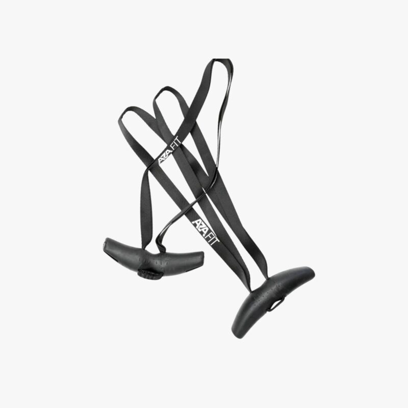 Aza Fit Chin Up Grip AZA333 – schwarze Trainingsgriffe mit Schlaufen für Klimmzug- und Zugübungen