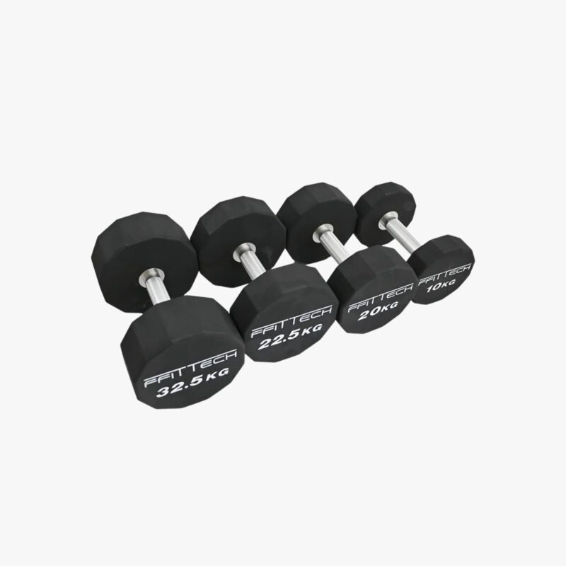 Aza Fit Dumbbells FFAZA012 – urethanbeschichtete Kurzhanteln aus Stahl von 2,5 kg bis 50 kg, paarweise erhältlich