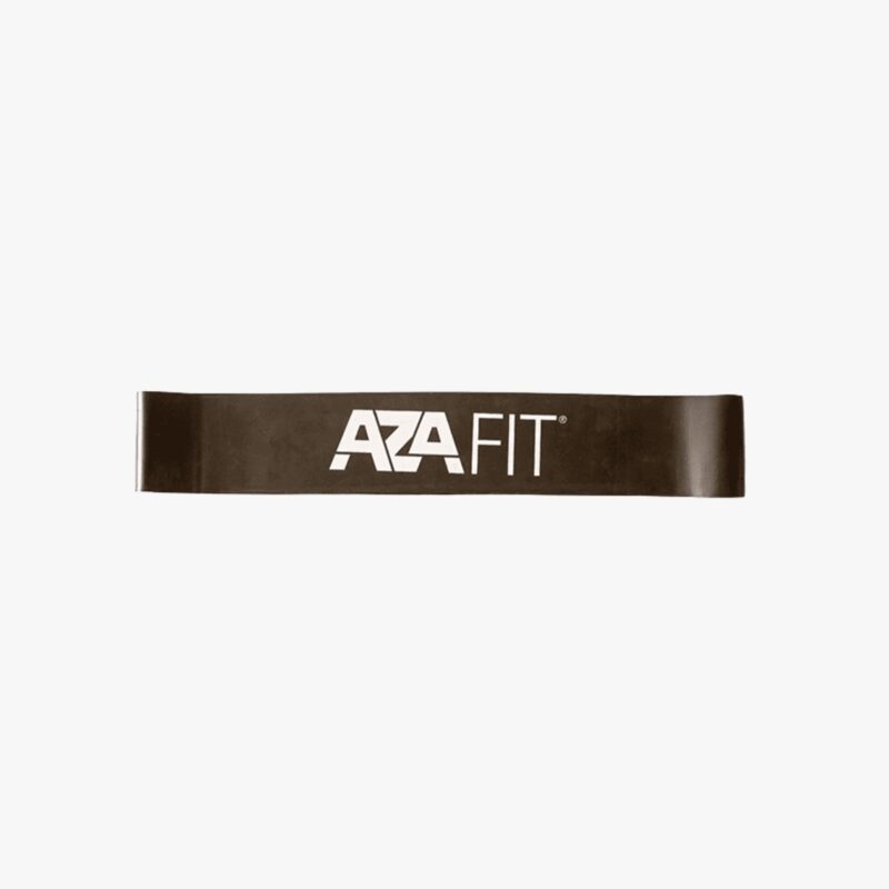Aza Fit Elastic Resistance Band A037-1.1MM – schwarzes Widerstandsband aus Latexgummi mit starkem Widerstand