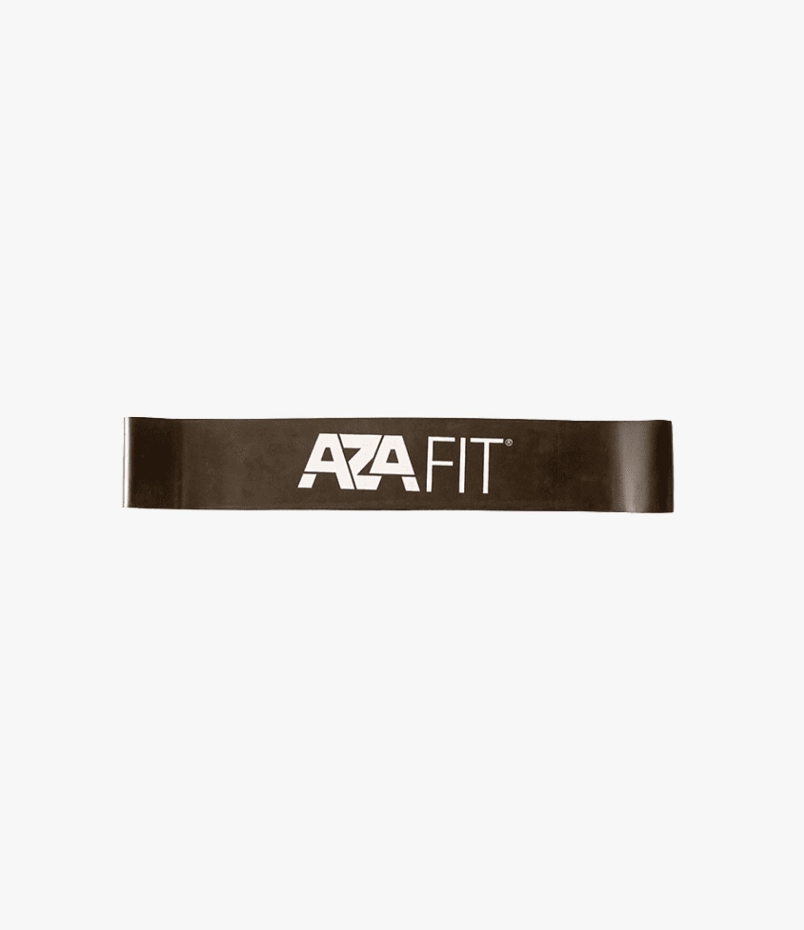 Aza Fit Elastic Resistance Band A037-1.1MM – schwarzes Widerstandsband aus Latexgummi mit starkem Widerstand