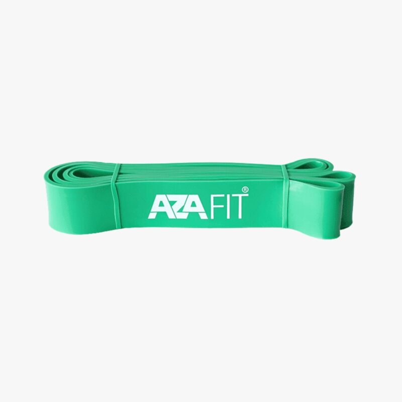 Aza Fit Elastic Resistance Band A037-4.4 – grünes Widerstandsband aus Latexgummi mit starkem Widerstand
