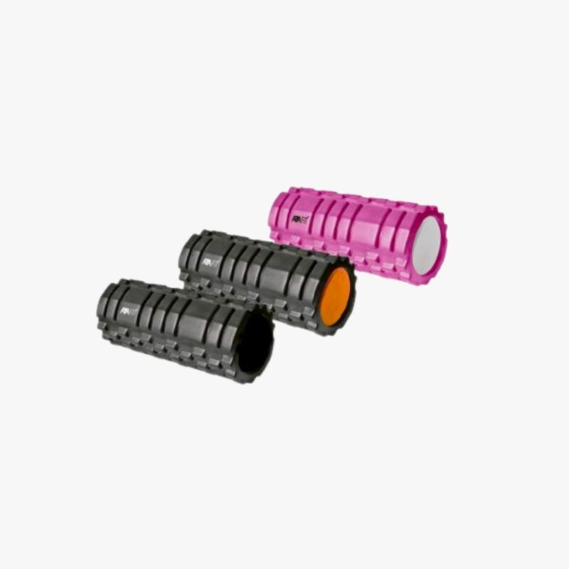 Aza Fit Foam Roller FF1004 – Faszienrolle aus Schaumstoff mit 30 cm Länge und 14 cm Durchmesser in Schwarz und Pink