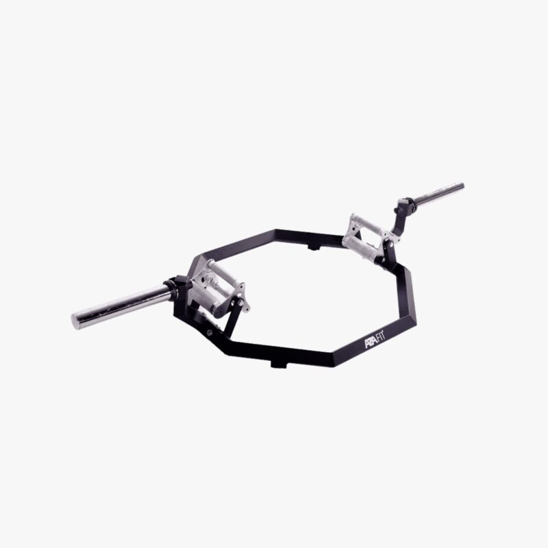 Aza Fit Hexagonal Olympic Bar FF5001-3 – schwarze hexagonale Langhantelstange aus Stahl mit 168 × 80 × 29 cm und 24 kg Gewicht