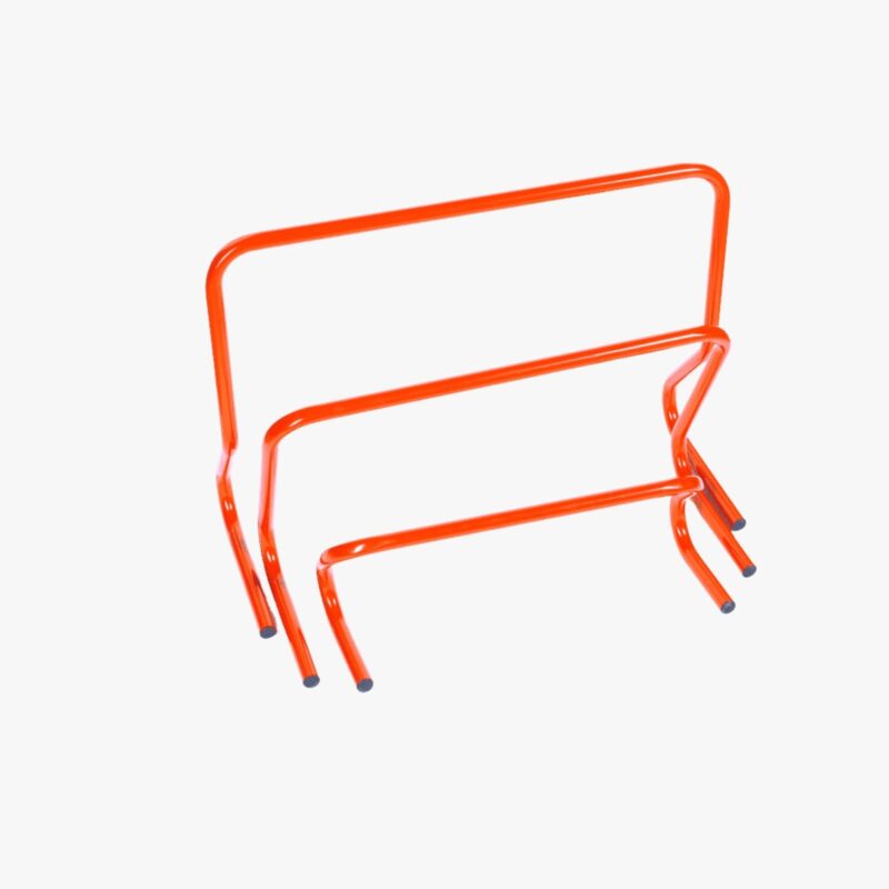 Aza Fit Hurdles HURT – orange Trainingshürden aus PVC im 3er-Set mit 15 cm, 30 cm und 45 cm Höhe
