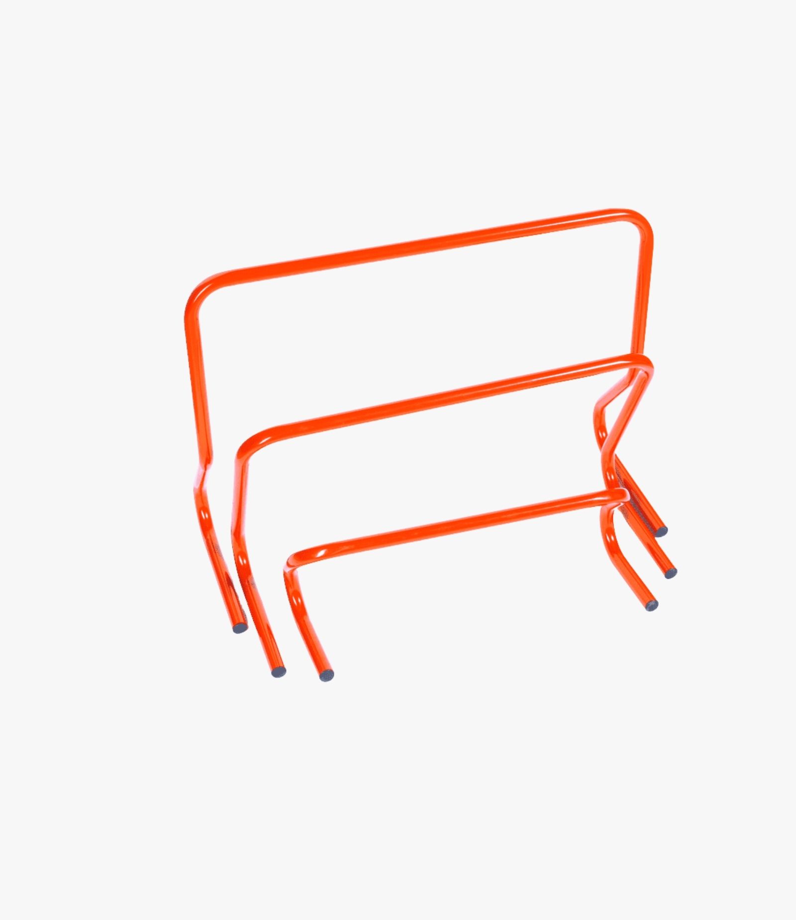 Aza Fit Hurdles HURT – orange Trainingshürden aus PVC im 3er-Set mit 15 cm, 30 cm und 45 cm Höhe