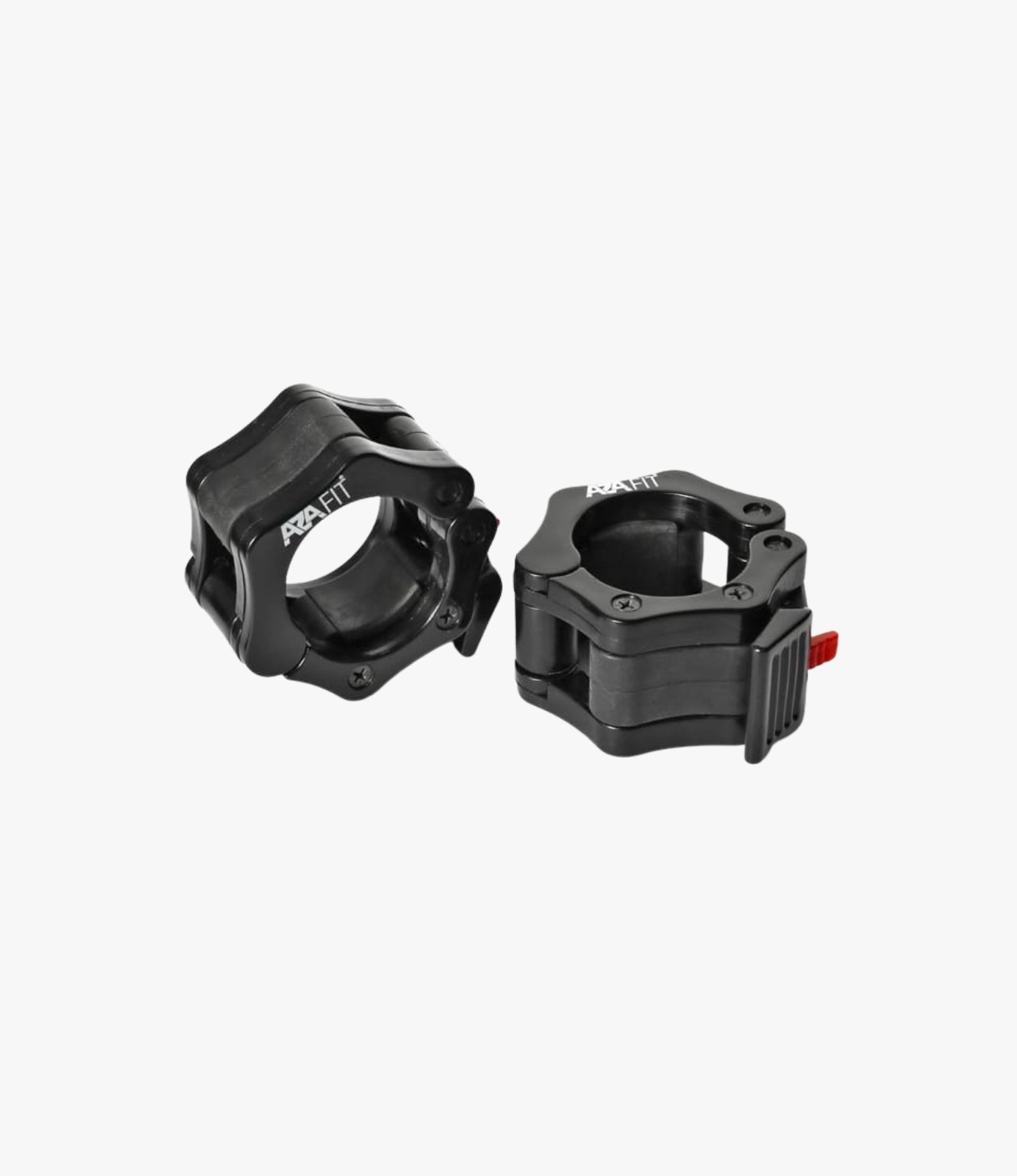 Aza Fit Lock Pro Collar A017-13 – schwarze Hantelverschlüsse aus Nylonharz für 50-mm-Hantelstangen im 2er-Set