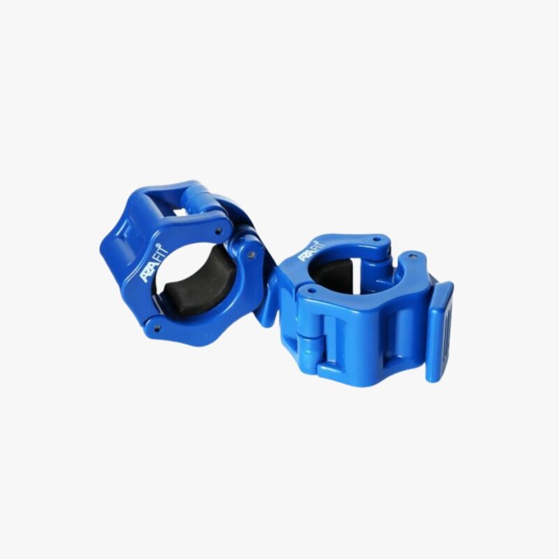 Aza Fit Lock Pro Collar A017-14 – blaue Hantelverschlüsse aus Nylonharz für 28-mm-Hantelstangen im 2er-Set