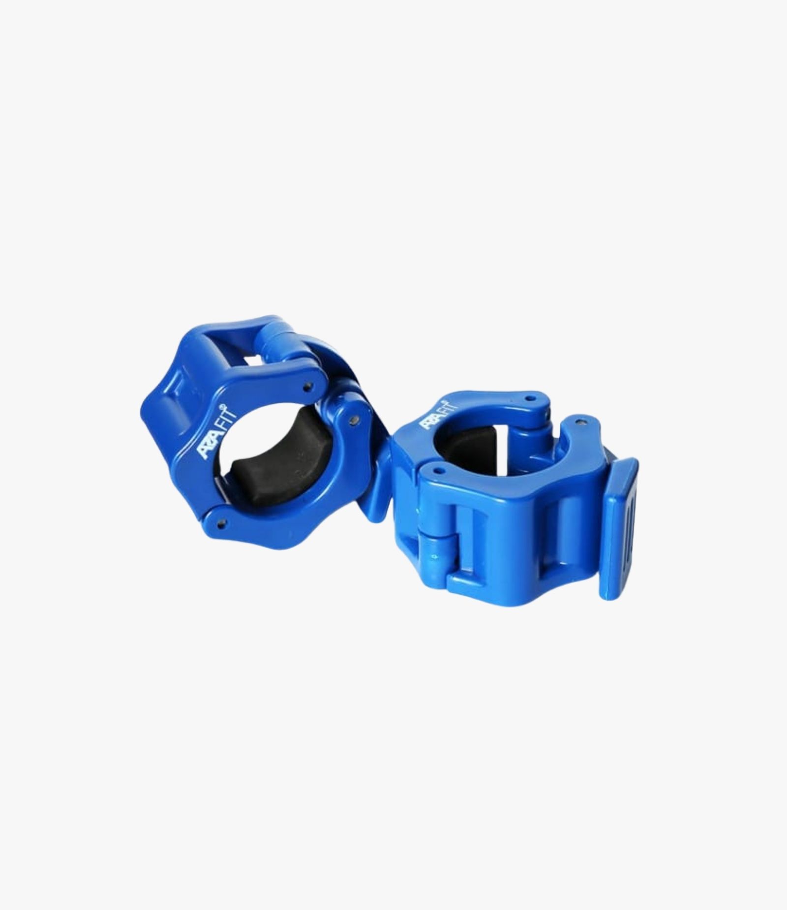 Aza Fit Lock Pro Collar A017-14 – blaue Hantelverschlüsse aus Nylonharz für 28-mm-Hantelstangen im 2er-Set