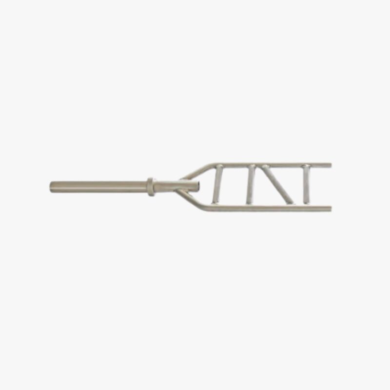 Aza Fit Olympic Swiss Bar A017-SWISS – olympische Multi-Grip-Langhantelstange mit mehreren Griffpositionen, 220 cm Länge, 26 kg Gewicht und 30-mm-Griffdurchmesser