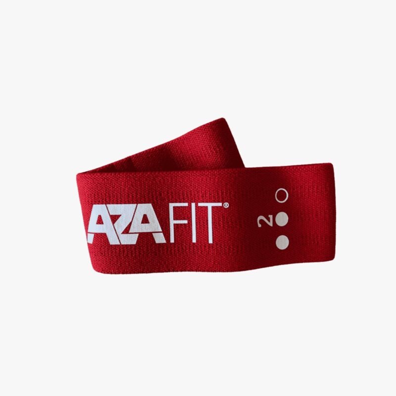 Aza Fit Resistance Loop A038-37CM – rotes Loop-Widerstandsband aus Gewebe in Größe M mit mittlerem Widerstand