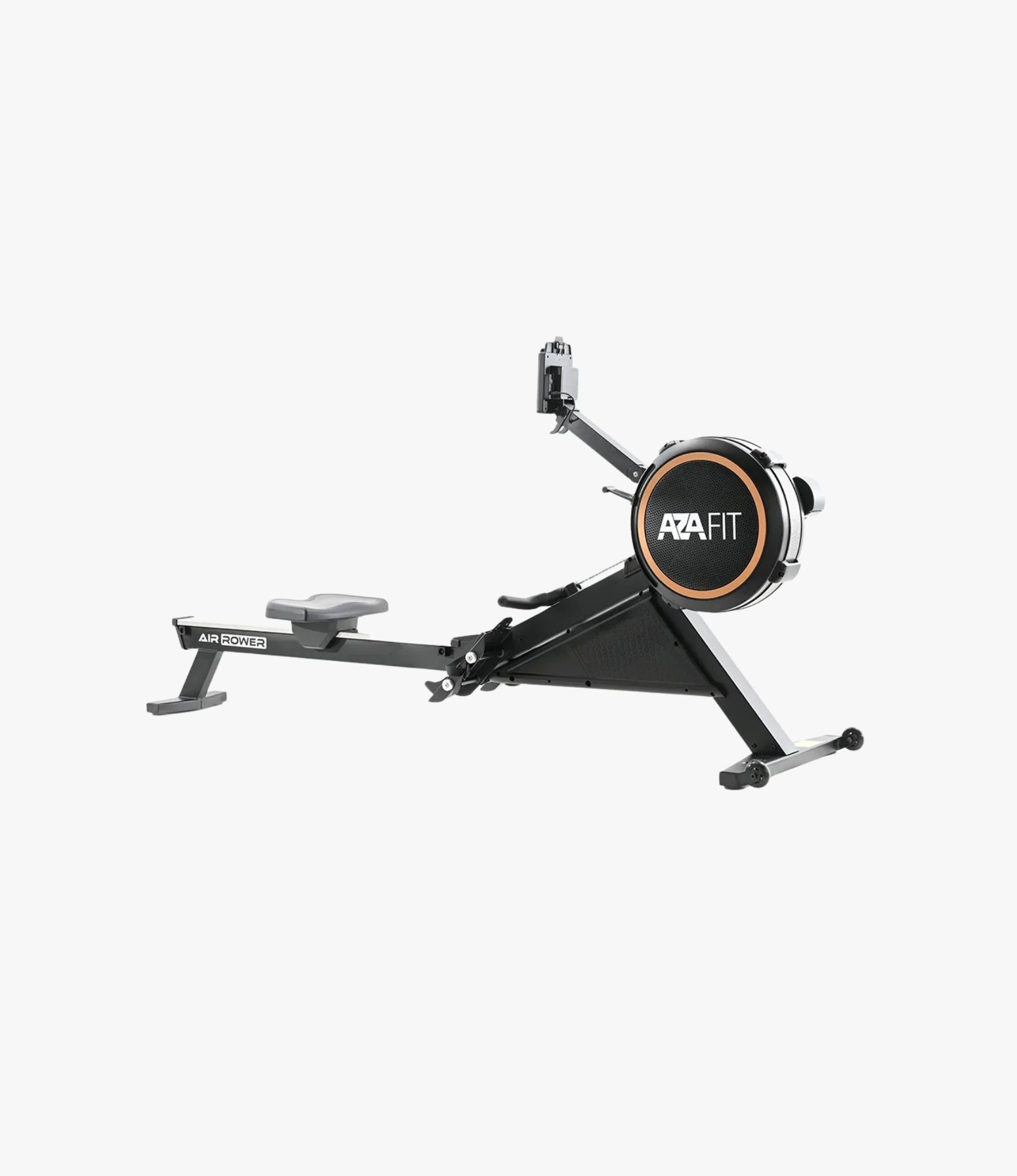 Aza Fit Rower AZROWING – Rudergerät mit kombiniertem Luft- und Magnetwiderstand, 16 Widerstandsstufen und maximal 160 kg Benutzergewicht
