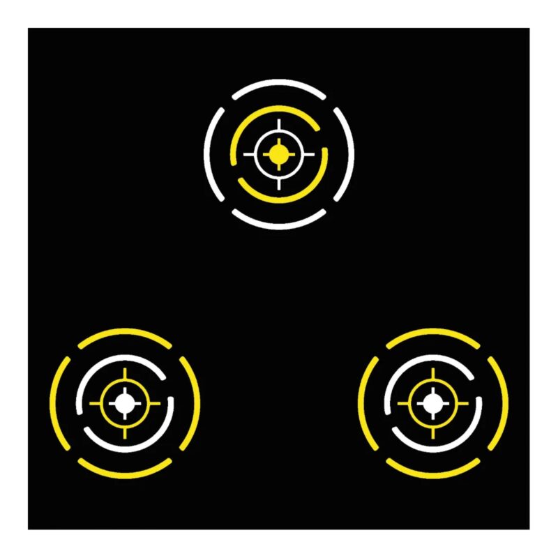 AZA Fit Rubber Floor 1mx1mx15mm Layout 3 FLOOR3P – Bodenbelag für Trainingsflächen