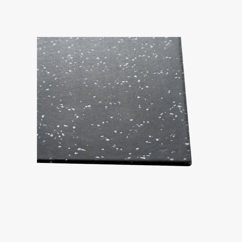 AZA Fit Rubber Floor 1mx1mx2cm Black and Grey 2G A039-XNEW2 – Bodenbelag für Trainingsflächen