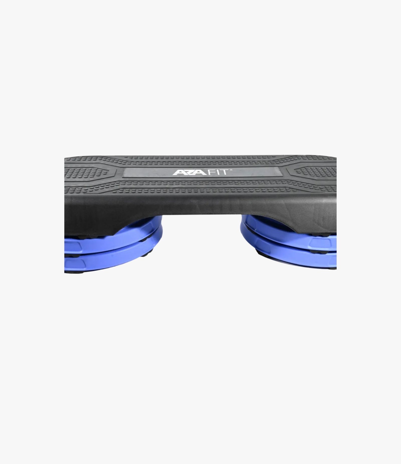 Aza Fit Step STEP1 – schwarz-violette Step-Plattform aus Polypropylen mit drei einstellbaren Höhen