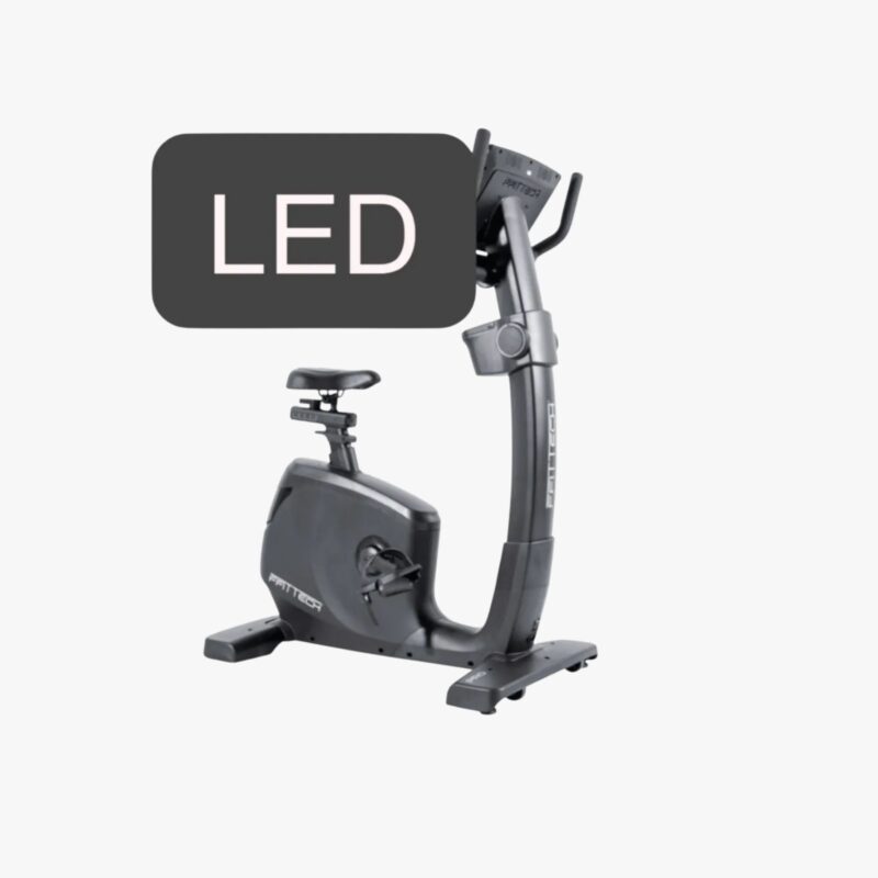 FFITTECH Vertical Bike Pro LED PRODLED-V – aufrechtes Cardiobike für Cardio- und Ausdauertraining