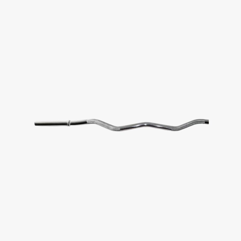 Aza Fit W Bar A017-7 – gebogene SZ-Hantelstange mit 120 cm Länge, 8 kg Gewicht und 28 mm Durchmesser