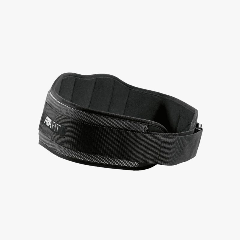 Aza Fit Weight Lifting Belt AZA1007-M und AZA1007 – schwarz-grauer Gewichthebergürtel aus Nylon und EVA in den Größen M und L